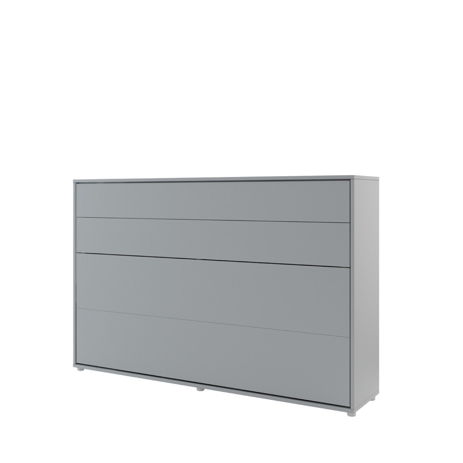 Small Double (120cm) Horizontal Wall Bed (Gas Lift)