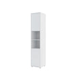 BC-08 Tall Storage Cabinet for Vertical Wall Bed Concept White Matt Tall Storage Cabinet 