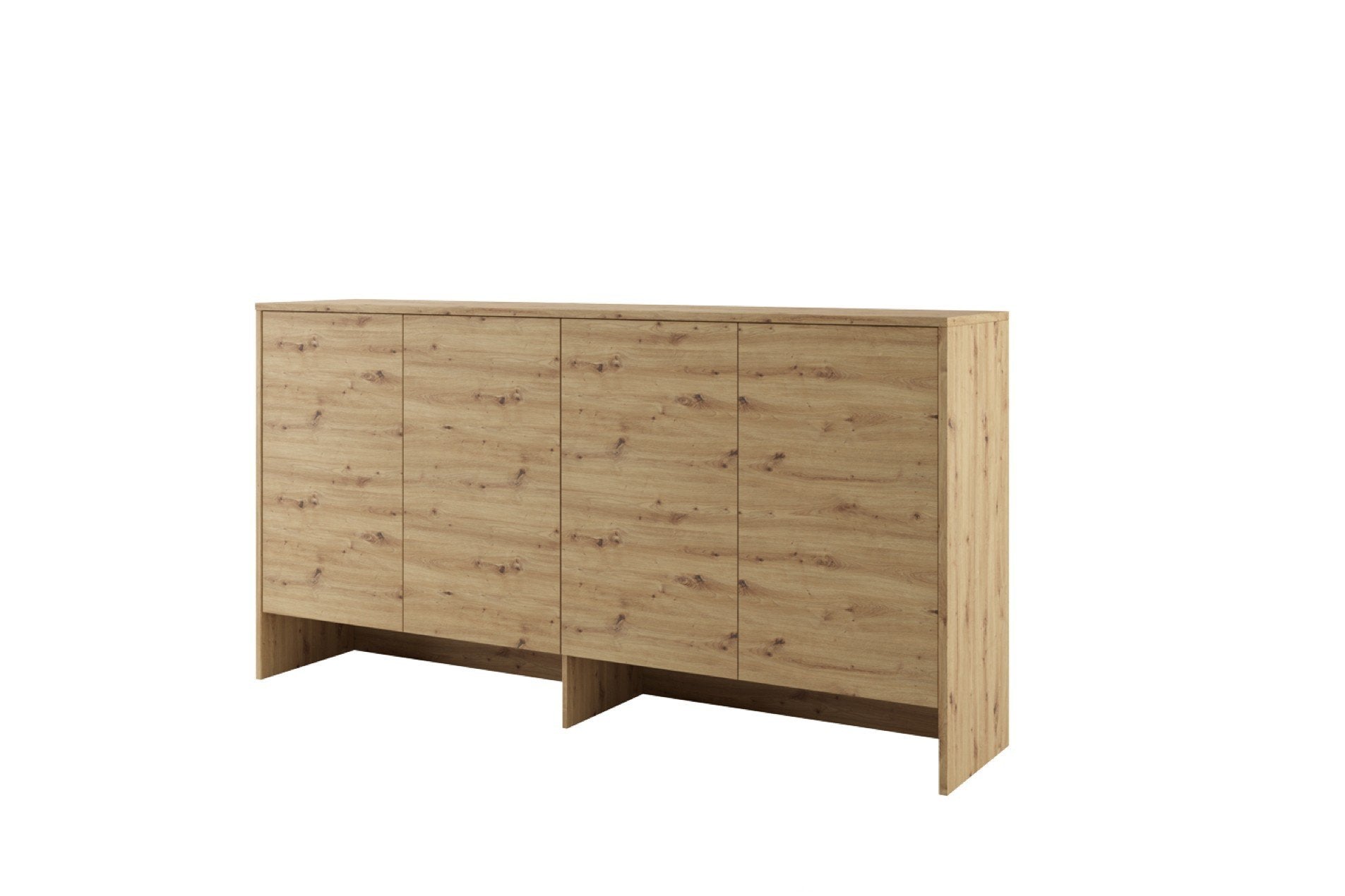 BC-11 Over Bed Unit for Horizontal Wall Bed Concept 90cm Oak Artisan Wall Bed with Storage Unit 