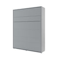 BC-12 Vertical Wall Bed Concept 160cm Grey Matt Wall Bed 