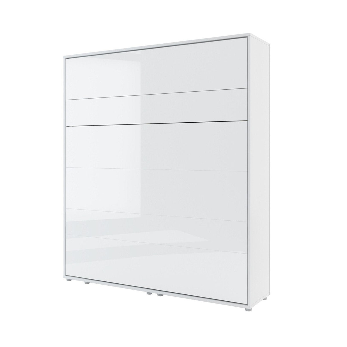Vertical Folding Wall Bed – Single 80cm | Compact Hidden Pull Down Bed with Spring Mechanism