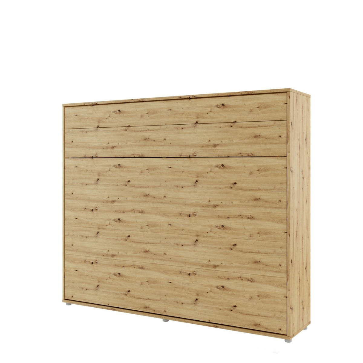 EU King (160cm) Horizontal Wall Bed with Storage