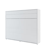 EU King (160cm) Horizontal Wall Bed with Storage