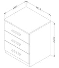 Beta Bedside Cabinet-Bedside Cabinet