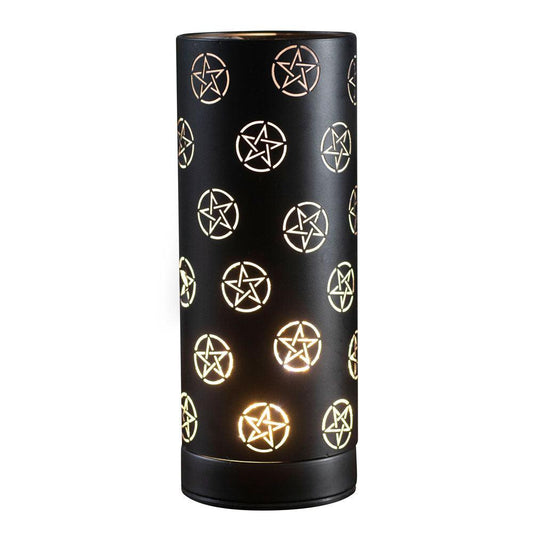 Black Pentagram Aroma Lamp - £39.99 - Oil Burners 