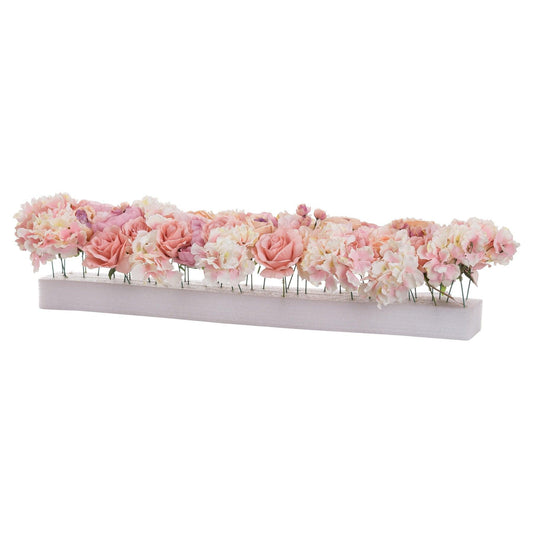 Blush Pink Table Runner - £79.95 - Artificial Flowers 