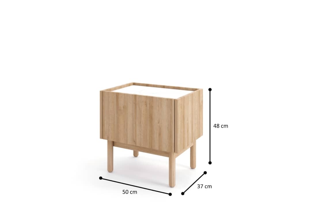 Boho Cabinet 50cm - £88.2 - Bedside Cabinet 
