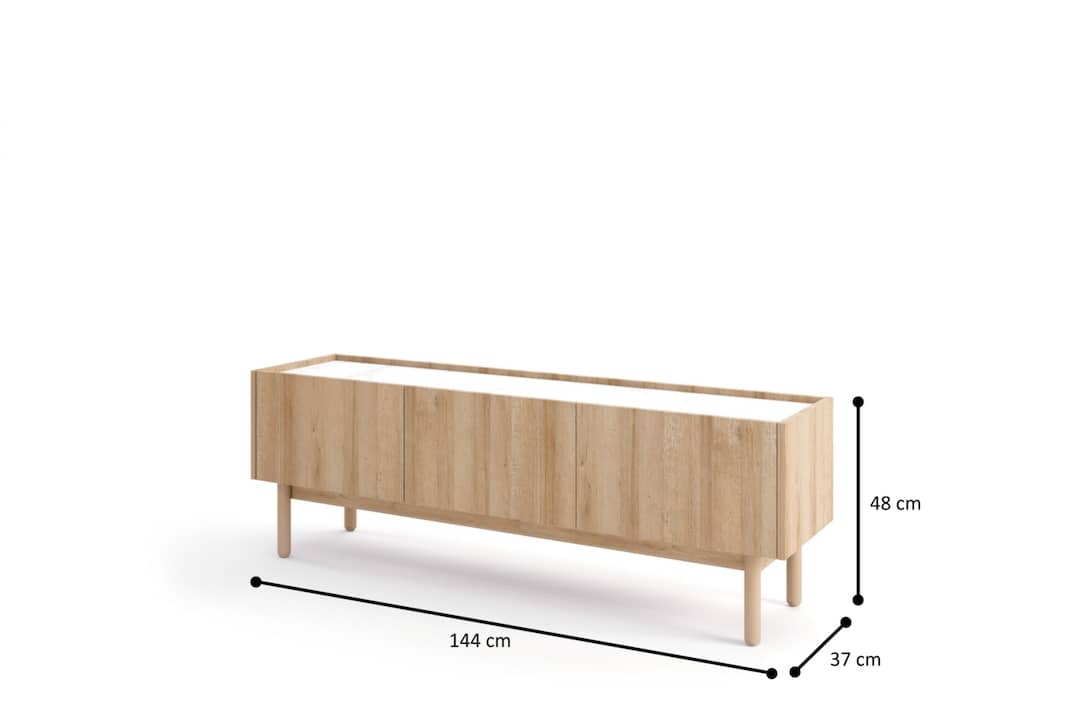 Boho TV Cabinet 144cm-Living Room TV Cabinet