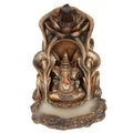 Bronze Ganesh Backflow Incense Burner-Incense Holders