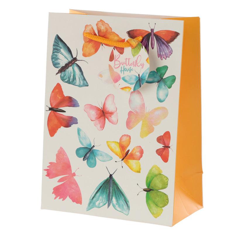 Butterfly House Medium Gift Bag-