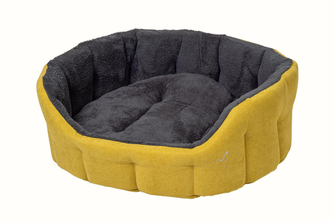 Camden Deluxe Bed Mustard Dog Beds 