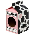 Cardboard Cat Den Playhouse - Milk Carton-