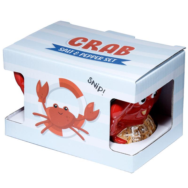 Cartoon Crab Ceramic Salt and Pepper - £9.99 - 