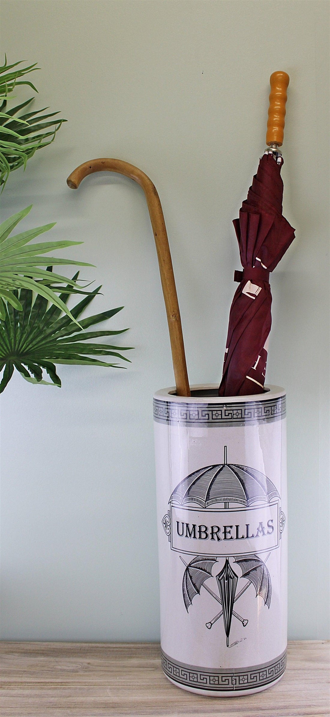 Ceramic Umbrella Stand, Monochrome Umbrella Print - £70.99 - 