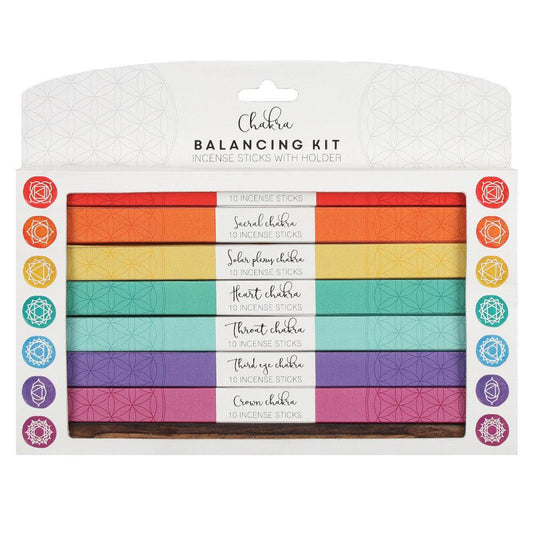 Chakra Incense Balancing Kit - £8.5 - Incense Sticks, Cones 