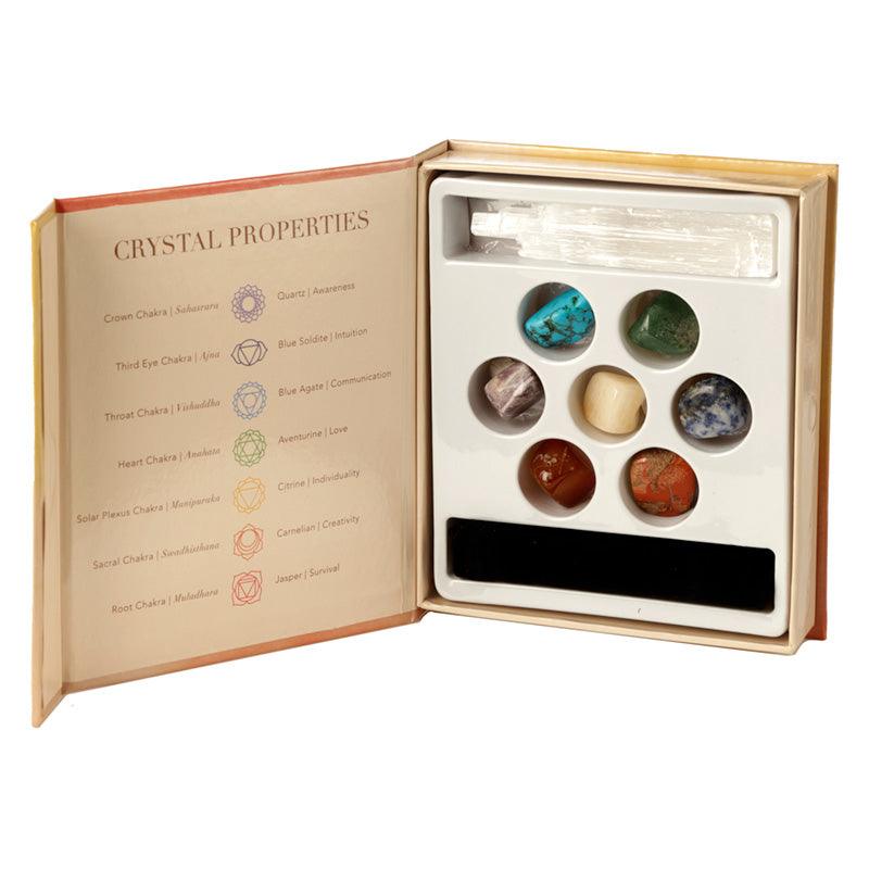 Chakra Stones Kit with Crystal-