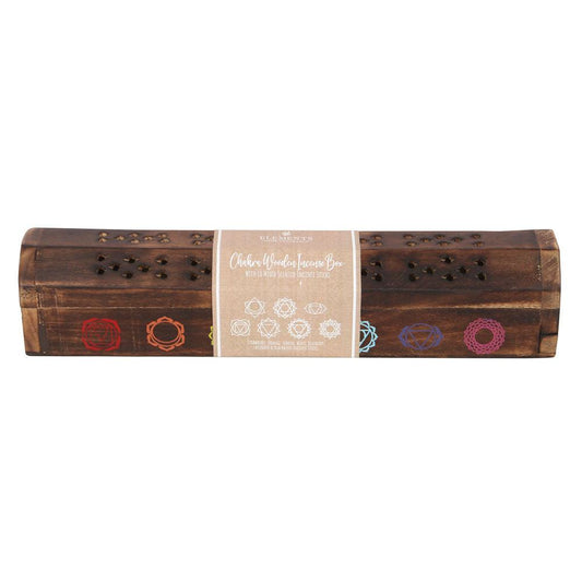 Chakra Wooden Mixed Incense Box Set - £12.99 - Incense Sticks, Cones 