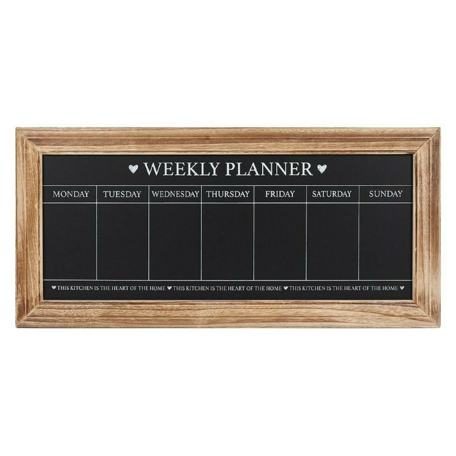Chalkboard Weekly Planner - £26.99 - Blackboards, Memo Boards & Calendars 