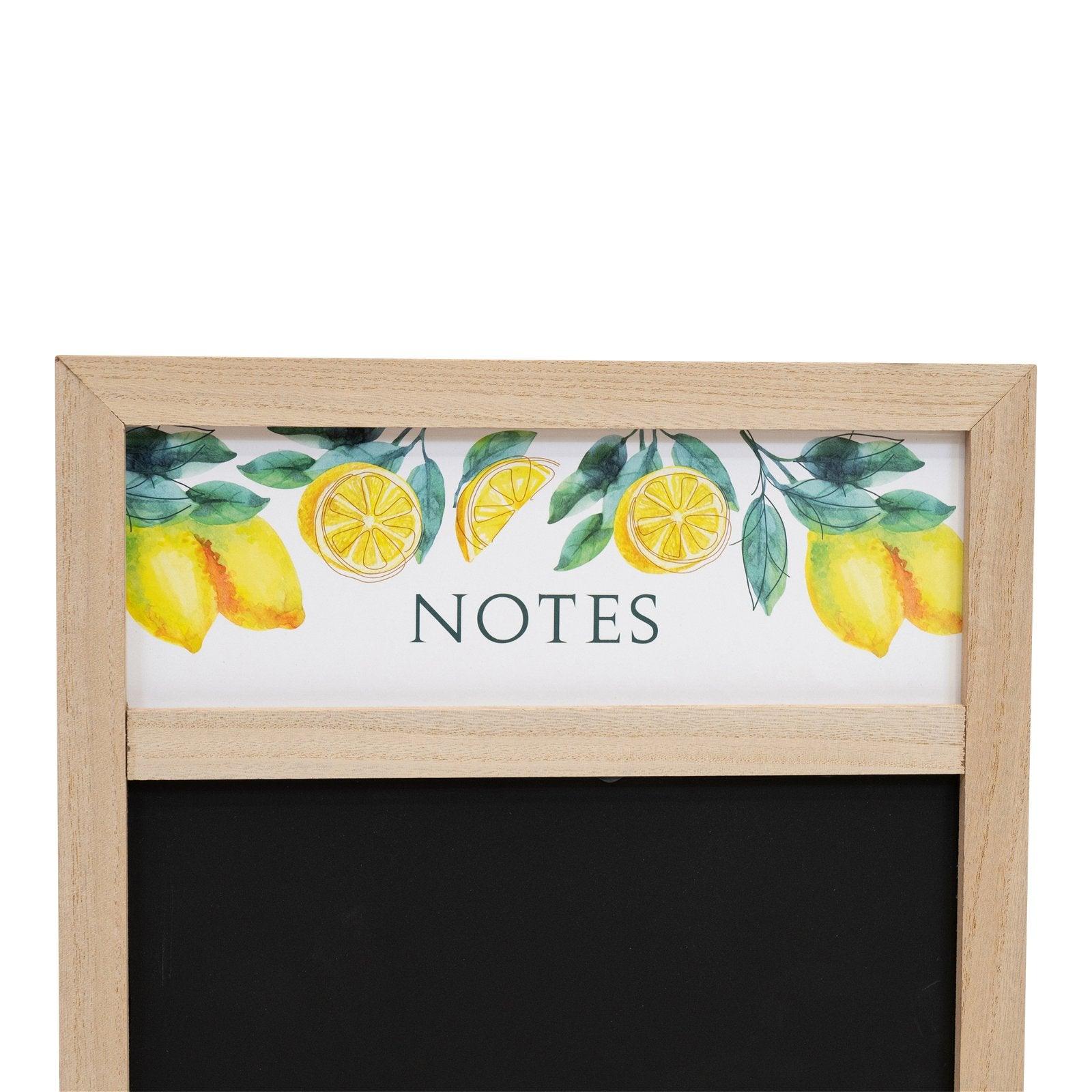 Chalkboard with Lemon Design-Blackboards, Memo Boards & Calendars