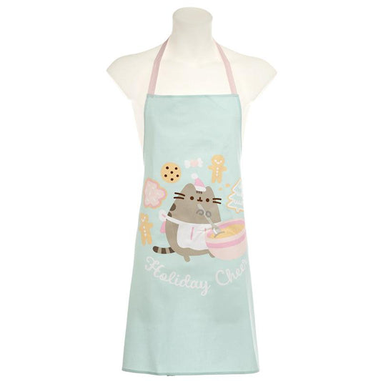 Christmas Holiday Cheer Pusheen the Cat 100% Cotton Apron - £11.99 - 