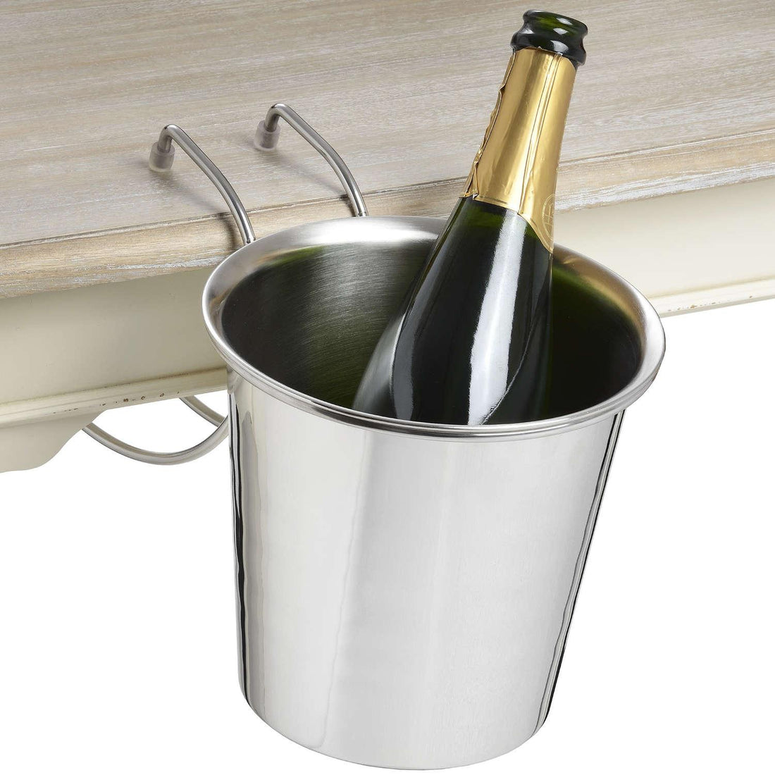 Clever Table Hanging Champagne Bucket - £74.95 - Gifts & Accessories > Storage > Wine Racks And Holders 