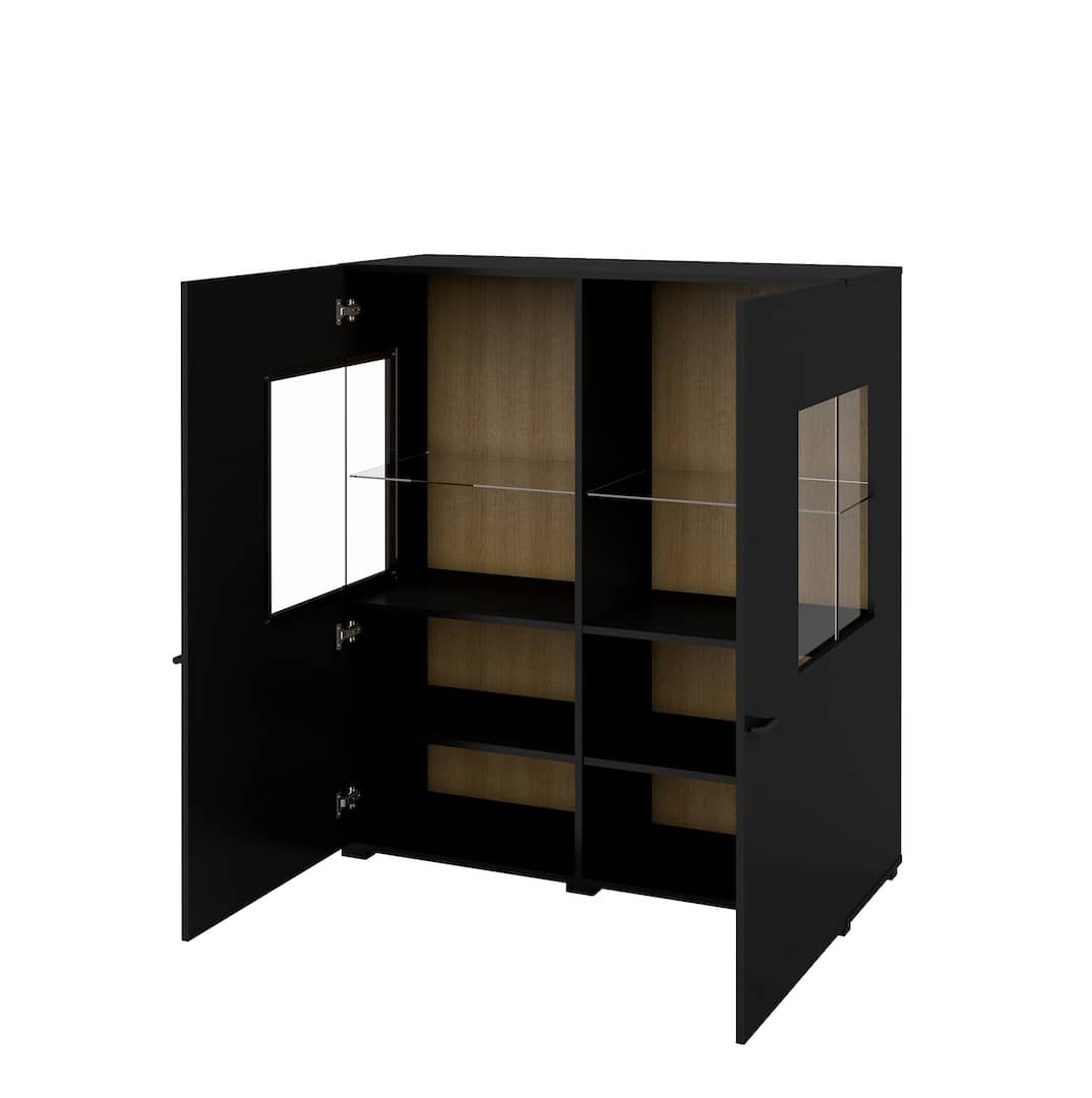 Coby 46 Display Cabinet 110cm - £234.0 - Living Room Display Cabinet 