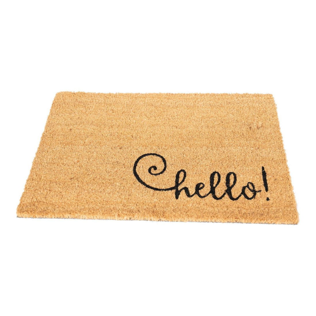 Coir Doormat Hello 40x60cm - £22.99 - Doormats 
