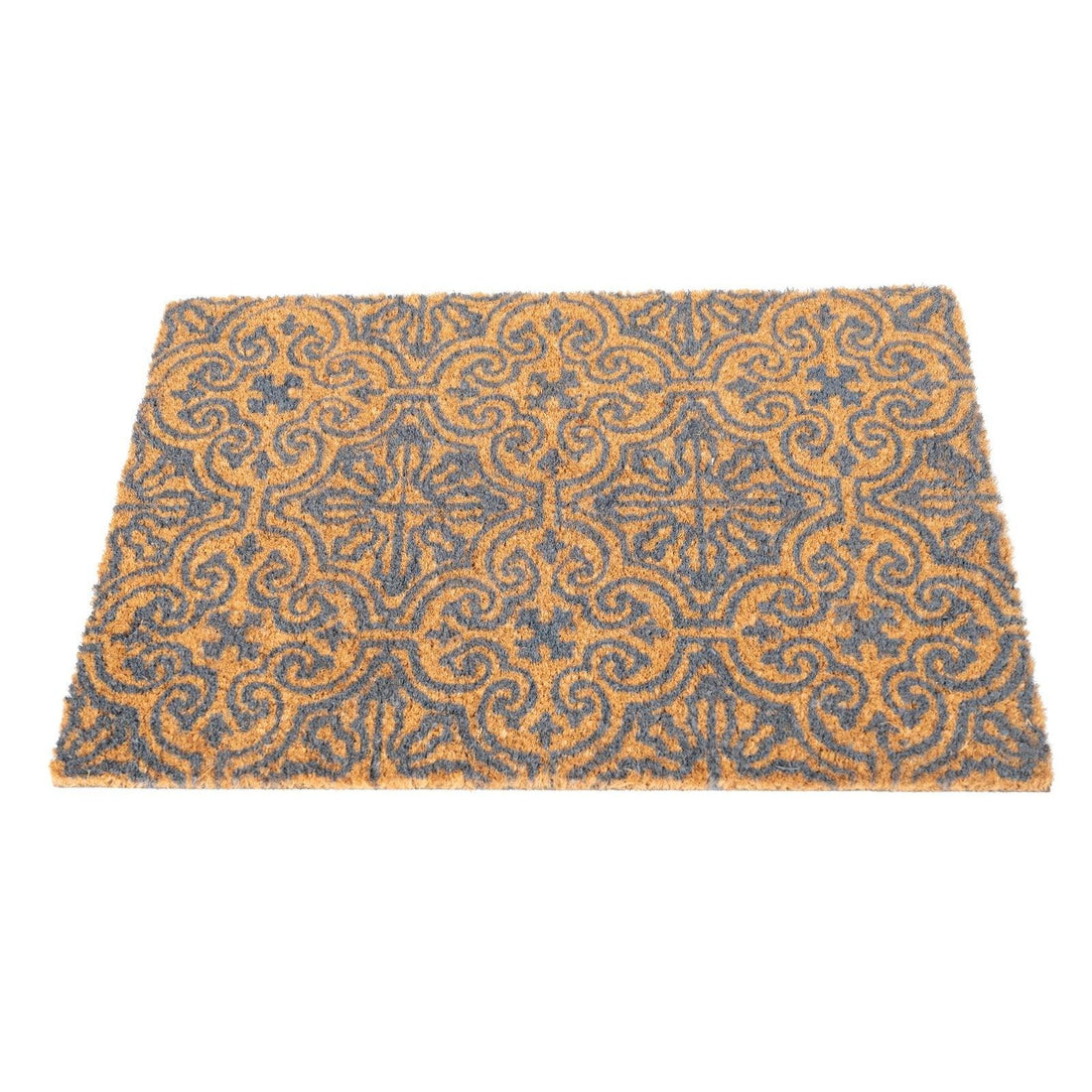 Coir Doormat Serenity Tile Design 40x60cm - £22.99 - Doormats 