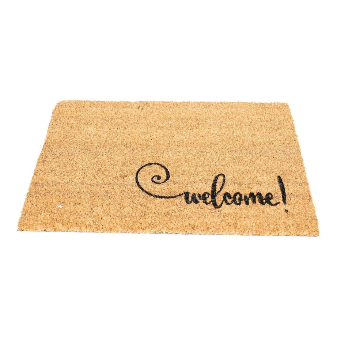 Coir Doormat Welcome 40x60cm - £22.99 - Doormats 