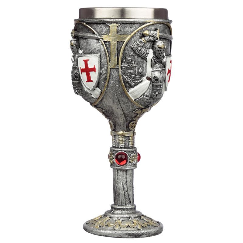 Collectable Decorative Crusader Knight Goblet-