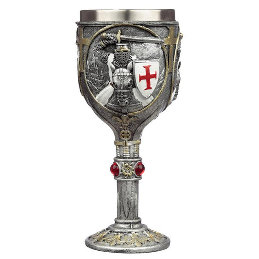 Collectable Decorative Crusader Knight Goblet - £17.49 - 