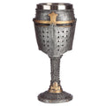 Collectable Decorative Medieval Helmet and Chain Mail Goblet - £17.49 - 