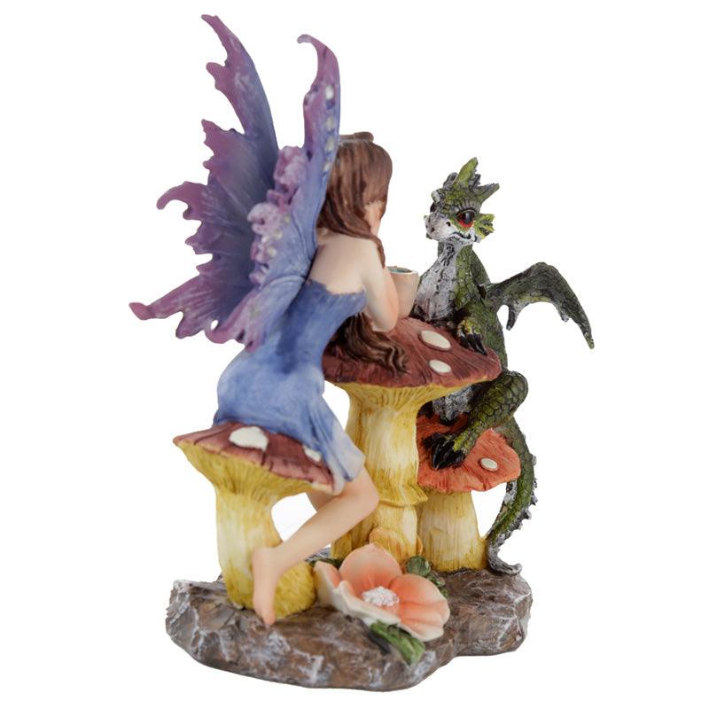 Collectable Woodland Spirit Dragon Tea Party Fairy - £32.49 - 