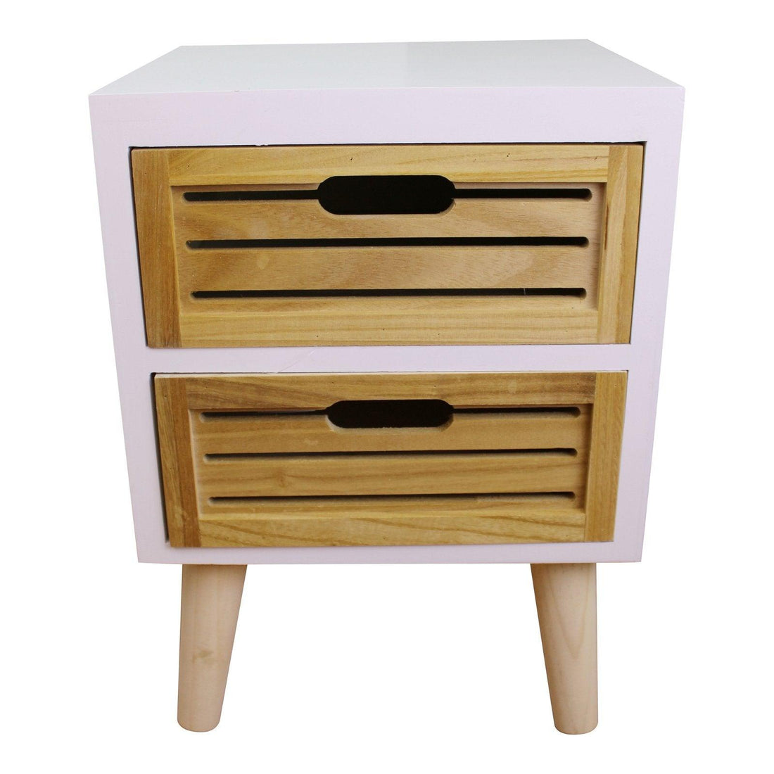 Compact 2 Drawer Unit with Removable Legs - £61.99 - Storage Units 