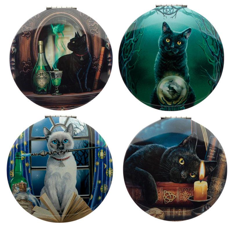 Compact Mirror - Lisa Parker Magical Cats - £7.99 - 