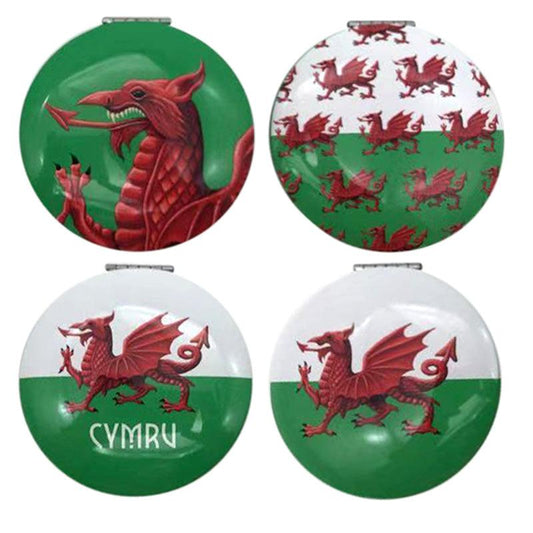 Compact Mirror - Wales Welsh Cymru - £7.99 - 