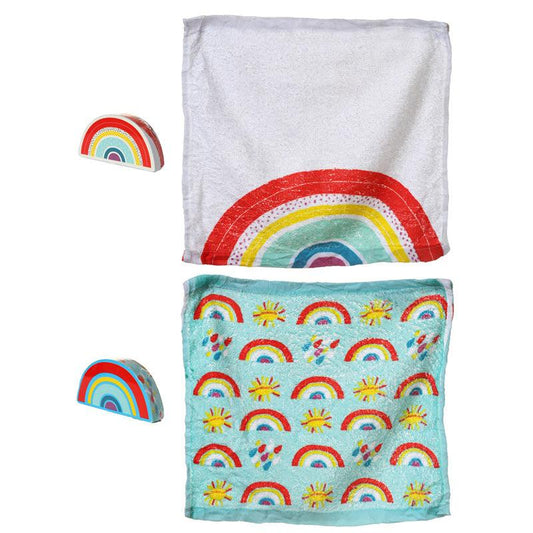 Compressed Travel Towel - Somewhere Rainbow - £6.0 - 