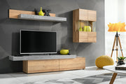 Concrete Entertainment Unit - £399.6 - Wall Unit 
