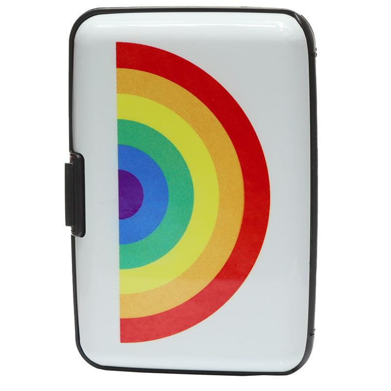 Contactless Protection Card Holder Wallet - Somewhere Rainbow-