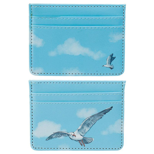 Contactless Protection Fabric Card Holder Wallet - Seagull Buoy - £7.99 - 
