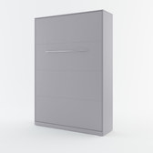 Single (90cm) Vertical Wall Bed (Spring Lift) Grey Matt