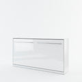 CP-06 Horizontal Wall Bed Concept 90cm White Gloss Wall Bed 