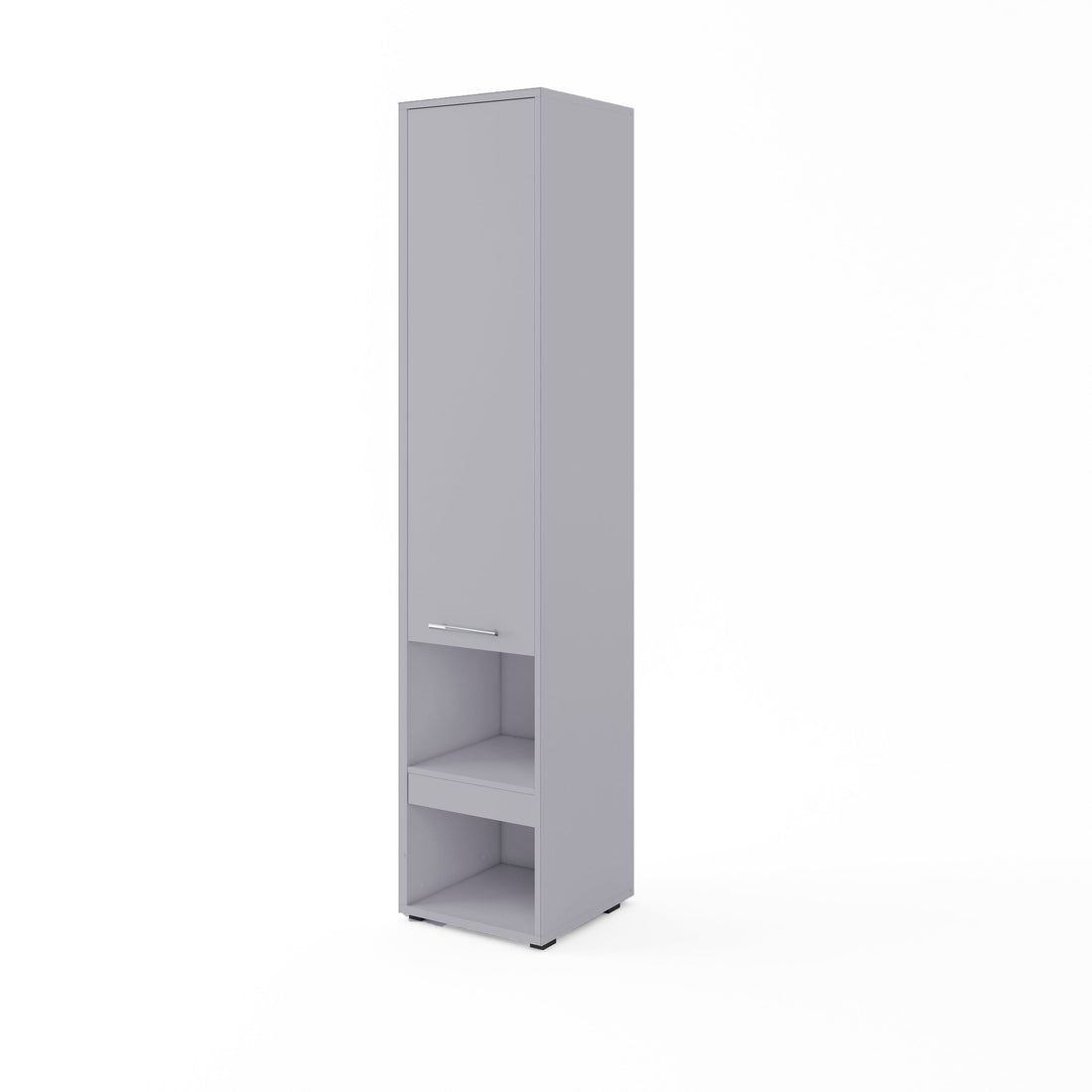 CP-07 Tall Storage Cabinet for Vertical Wall Bed Concept Grey Matt Tall Storage Cabinet 