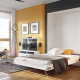 Double (140cm) Vertical Wall Bed (Spring Lift)