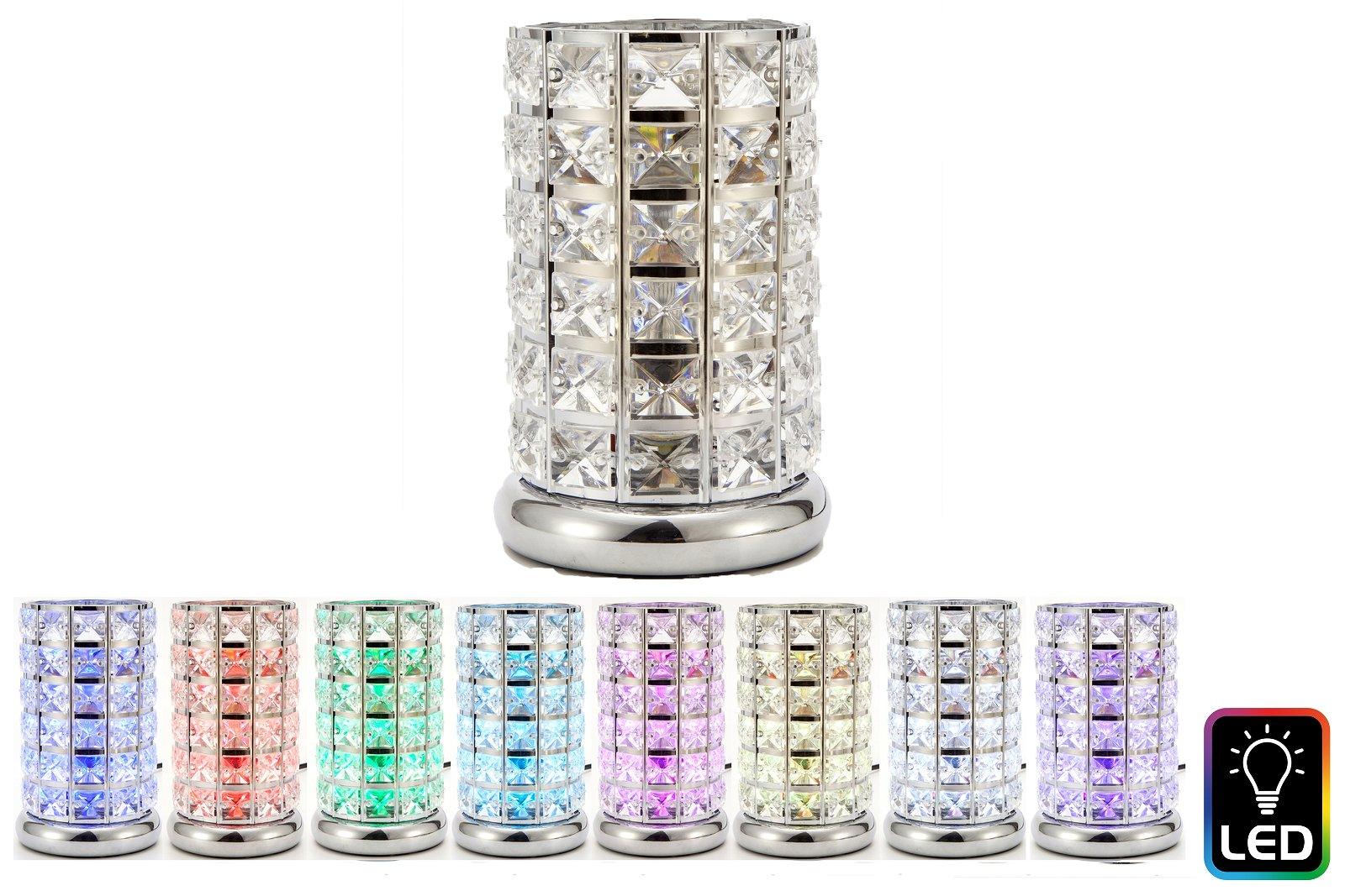 Crystal LED Oil Burner-Lamps With Aroma Diffusers