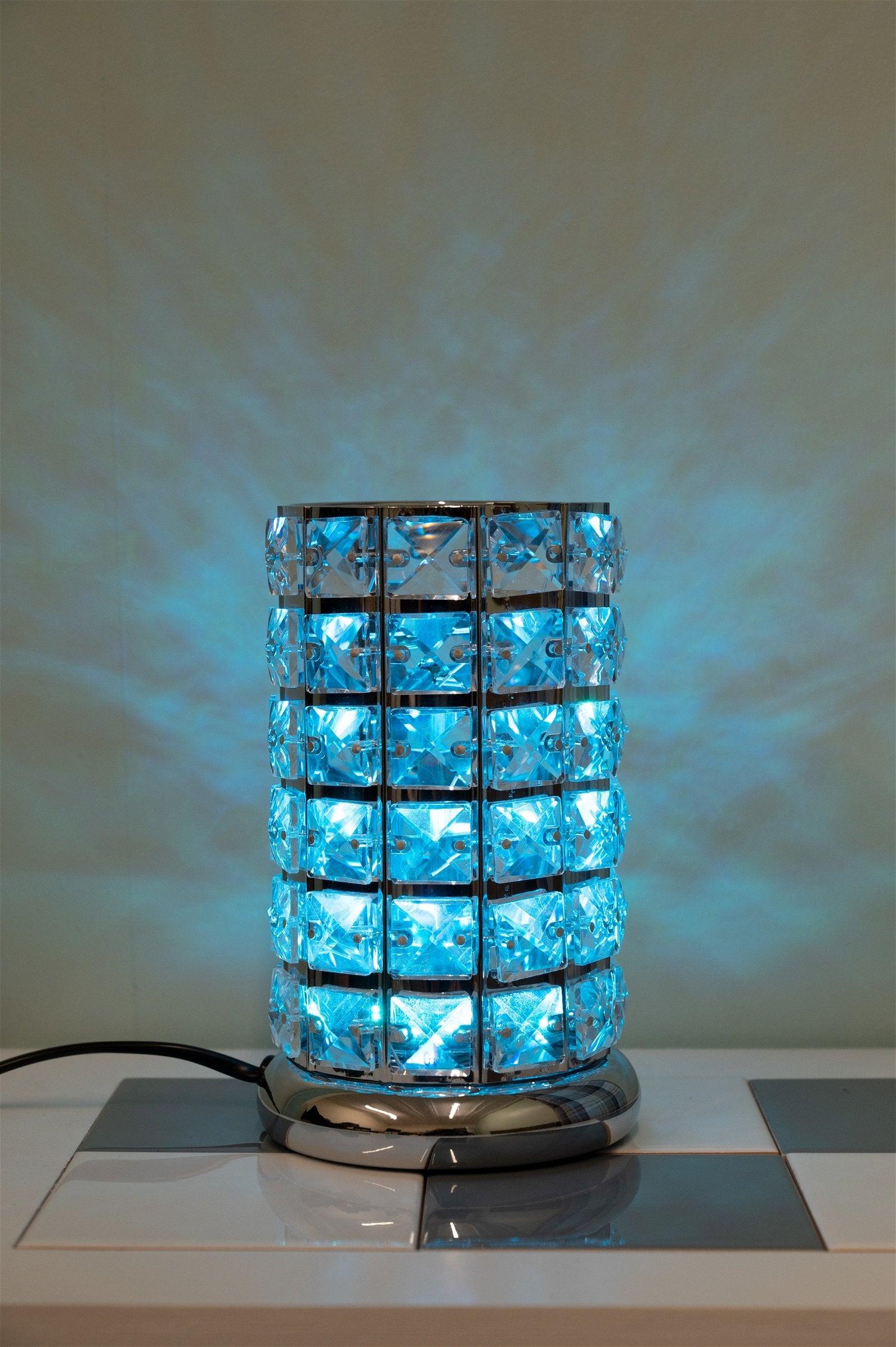 Crystal LED Oil Burner - £56.99 - Lamps With Aroma Diffusers 