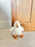 Curled Fur Fabric Brown Chicken Doorstop - £22.99 - 