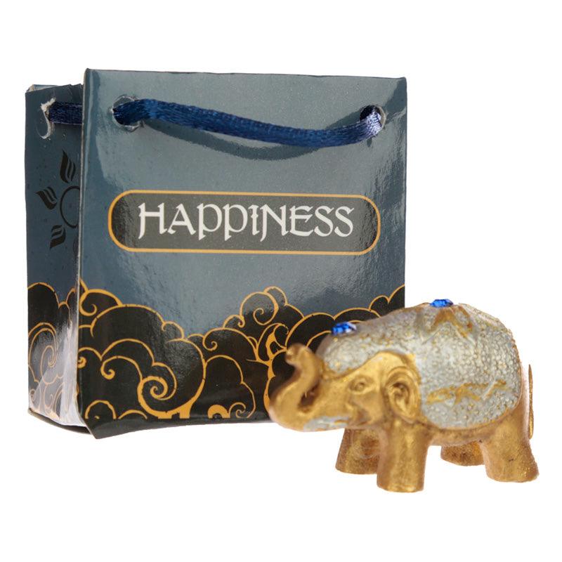 Cute Collectable Glitter Elephant in a Mini Gift Bag-