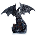 Dark Legends Wings of Magic Silver Castle Guardian Dragon - £42.99 - 