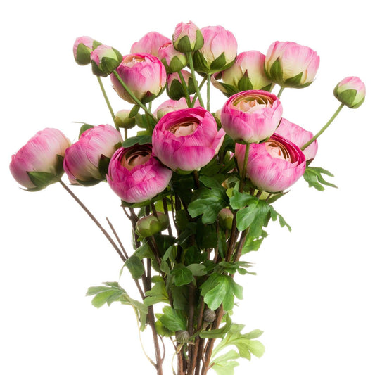 Dark Pink Ranunculus - £19.95 - Artificial Flowers 